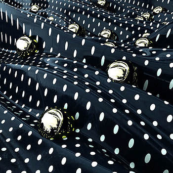 Circles, 3D, Cloth, Ball HD phone wallpaper