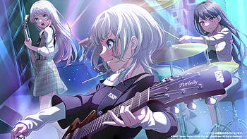 Kaname Raana BanG Dream It's My GO!!!!!, BanG Dream!, guitar, Anime, BanG Dream! It's MyGO!!!!! HD wallpaper