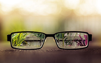 Reflection, Miscellanea, Miscellaneous, Glass, Lenses, Glasses, Spectacles, Frame, Setting HD wallpaper