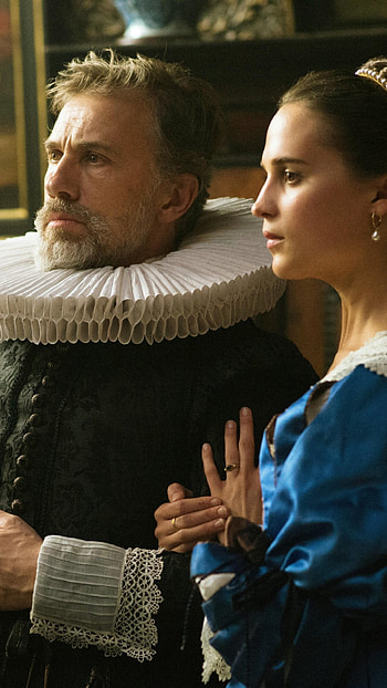 Tulip Fever, Alicia Vikander, Christoph Waltz, Best movies HD phone wallpaper
