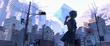 Rei Ayanami : A Neon Genesis Evangelion Urban Dream, Anime, Neon Genesis Evangelion, Rei Ayanami HD wallpaper