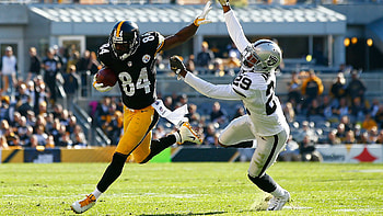 Antonio Brown has 10-catch, 180-yard half against Raiders | NFL | Sporting News HD wallpaper