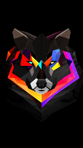 Geometric animal artwork, Unique animal design, Creative animal concept, Artistic animal representation HD phone wallpaper