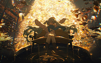Hatsune Miku, xmas tree, Vocaloid, manga, Christmas, Vocaloid characters, Hatsune Miku Vocaloid HD wallpaper