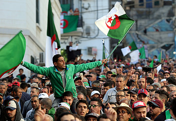 Algerian referendum, Mass protests, Political upheaval, Daily Sabah news HD wallpaper