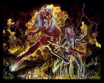 Eddie The Head, eddie, music, maiden, iron, band HD wallpaper