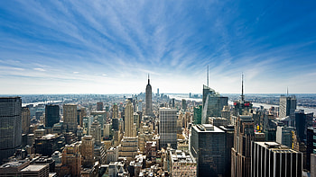 City, New York, Usa, , Building, Cityscape, Manhattan, Sky, Skyscraper, Cities HD wallpaper