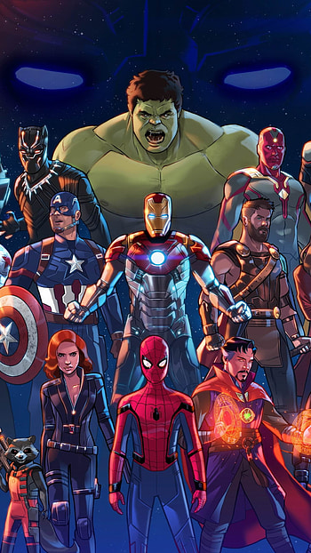 Marvel cinematic universe, Artwork , Sony Xperia, Marvel comics HD phone wallpaper