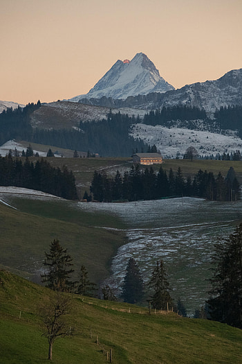 Landscape, Nature, Building, Mountain, Hills HD phone wallpaper