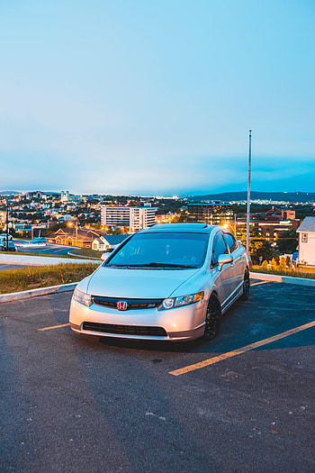 Honda, Cars, Car, Front View, Honda Civic Si HD phone wallpaper