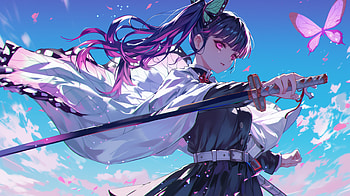 Kanao Tsuyuri - Demon Slayer, Anime, Demon Slayer: Kimetsu no Yaiba, Kanao Tsuyuri HD wallpaper
