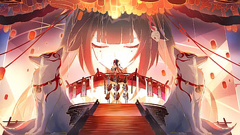 Honkai Star Rail Sparkle and Background, video game, Honkai: Star Rail, Sparkle (Honkai: Star Rail) HD wallpaper