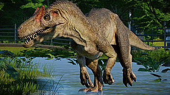 Allosaurus, Jurassic Park, World, Dinosaur HD wallpaper