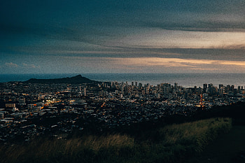 Cities, Sunset, City, Building, View From Above, Urban Landscape, Cityscape HD wallpaper
