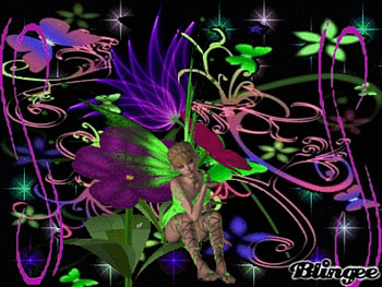 Colorful Neon Fairy, blue, colorful, glowing, glow, beautiful, fairy, purple, pink, neon, fantasy, pretty, magical, bright, green, fairytopia HD wallpaper