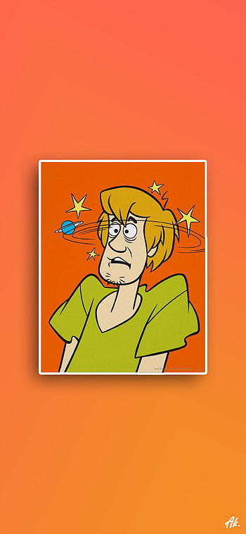 Shaggy_, scoobydoo, trending, , art, cartoon, trend, shaggy, comic, funny HD phone wallpaper