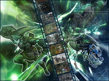 slideshow, zelda, videogame, slide show, link HD wallpaper