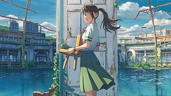 Suzume No Tojimari , suzume-no-tojimari, 2023-movies, netflix, animated-movies, anime, movies HD wallpaper
