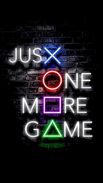 One more, magenta, game, neon HD phone wallpaper