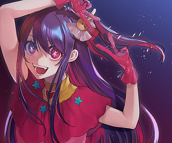 Ai Hoshino, Ai Hoshino, Anime, Oshi no Ko HD wallpaper