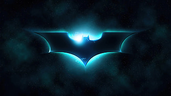 The Dark Knight Logo , batman, superheroes, artwork, logo HD wallpaper