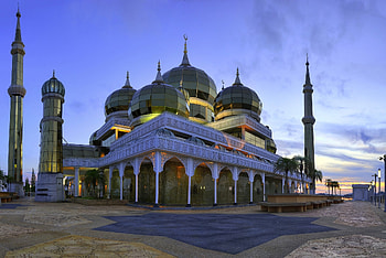 Mosque, Mosques, Malaysia, Religious, The Crystal Mosque HD wallpaper