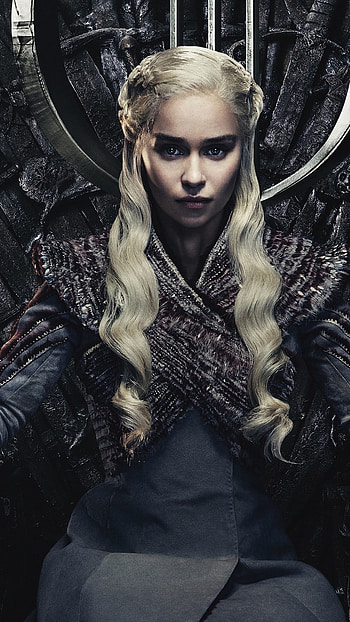 Daenerys, Game of Thrones, Season 8 HD phone wallpaper