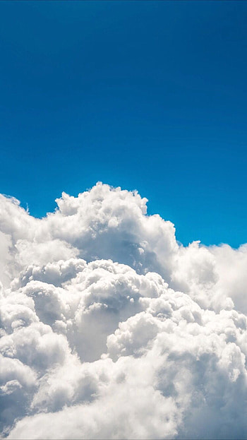 Cloudy . Blue sky , Sky aesthetic, sky, Blue Clouds HD phone wallpaper