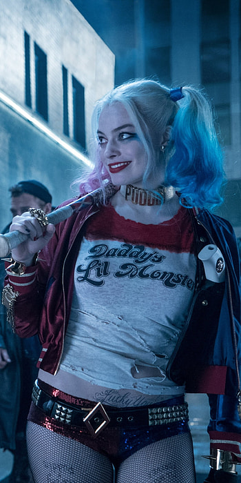 Deadshot And Harley Quinn, Margot Robbie, Harley Quinn, movie HD phone wallpaper