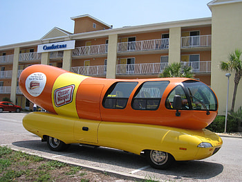 Wienermobile, hotdogs, wiener, oscar meyer HD wallpaper