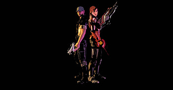 ... Mass Effect 3: Joker and Femshep by Lootra HD wallpaper