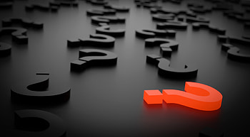 3D, Form, Forms, Question Marks HD wallpaper