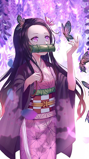 Nezuko Kawaii, Nezuko Kamado HD phone wallpaper