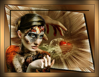Mask, psp, graphics, creations, collages HD wallpaper