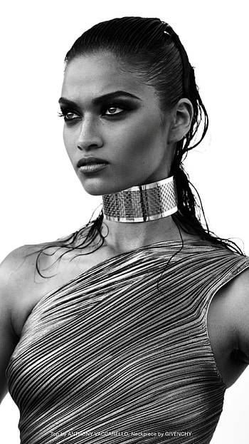 Shanina Shaik, hollywood model, beautiful HD phone wallpaper