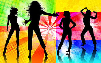 dancing babes 1280x800. jpg, disco, dancing, girls, babes HD wallpaper