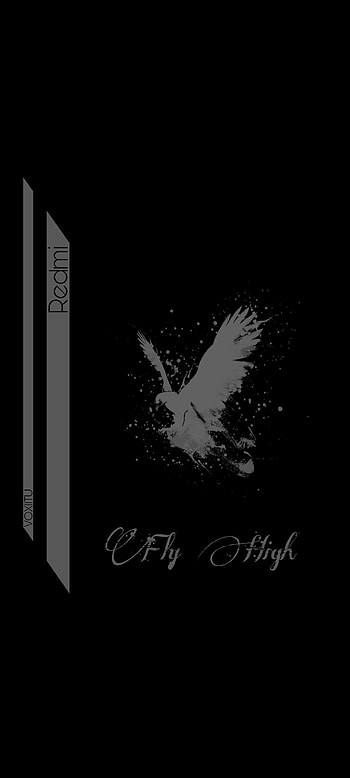 Redmi, Redmi_10, Black, 2400x1080, Eagle, Grey HD phone wallpaper