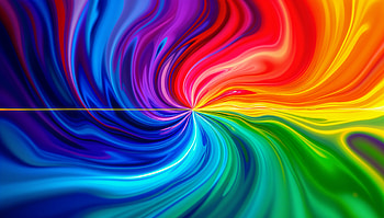 Color Spectrum Swirl - Ultra, color spectrum, Abstract, vibrant colors, psychedelic HD wallpaper