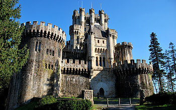 Butron, Castles HD wallpaper