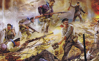 BATTLE FROM ODESSA, ww2, soldiers, russian, battle HD wallpaper
