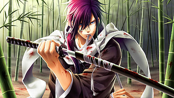 bamboo japan anime HD wallpaper