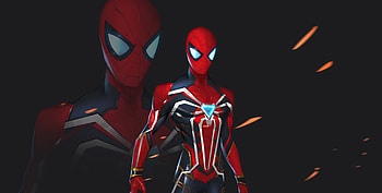 Spiderman Black Suit , spiderman, superheroes, artist, artwork, digital-art, artstation HD wallpaper