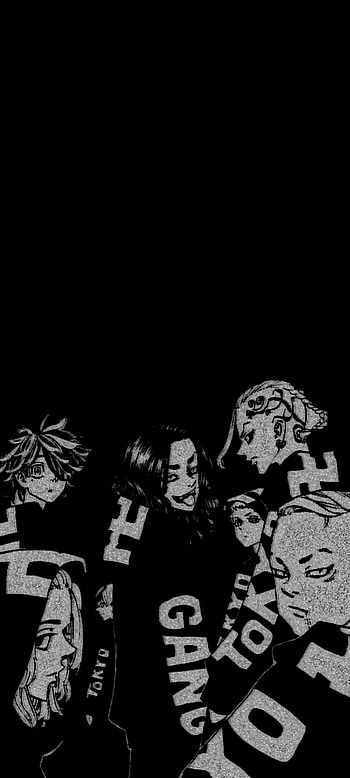Tokyo Manji Amoled, tokyo manji, Tokyo revengers, toman, anime HD phone wallpaper