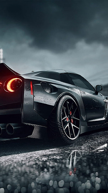 Black machine in NFS, Nissan speedster, to rev up, Driving power HD phone wallpaper