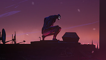 Venom Minimal Art, venom, superheroes, artist, artwork, digital-art, artstation HD wallpaper