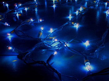 Soft Blue Lights, blue, abstract, graphy, 3d HD wallpaper