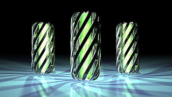 Reflection, Shine, Light, 3D, Spiral, Shadows, Spirals, Reflections HD wallpaper