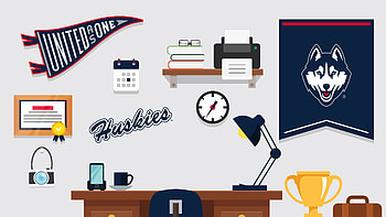 Connecticut Huskies, UConn Athletics HD wallpaper
