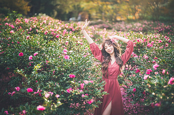 Chuchu, girl, model, asian HD wallpaper