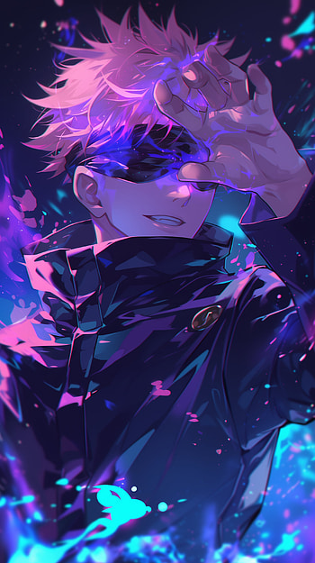 Satoru Gojo Jujutsu Kaisen Anime, Anime, Jujutsu Kaisen, Satoru Gojo HD phone wallpaper